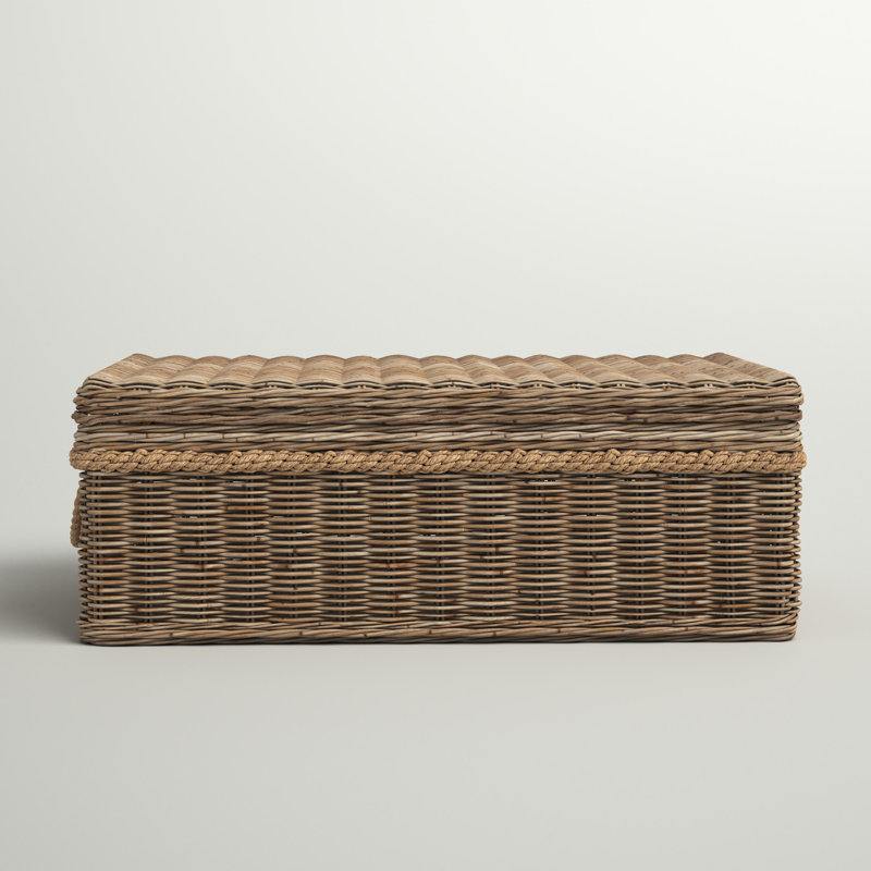 Sand & Stable Kent Wicker Trunk & Reviews Wayfair